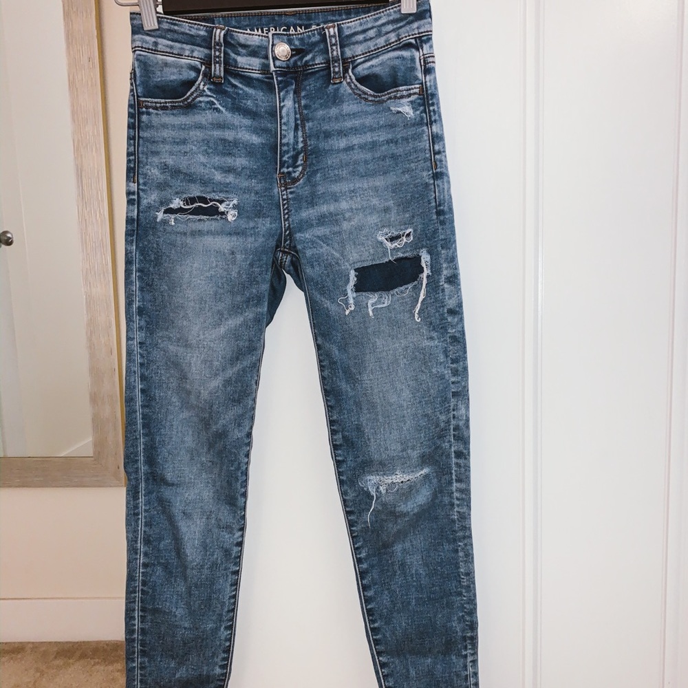 American Eagle super stretch high rise jeggings